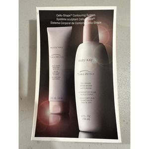 Mary Kay Cellu-Shape Contouring System -Daytime Body Moisturizer, Nighttime Gel